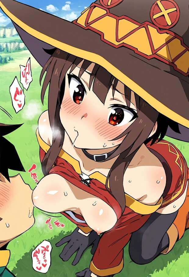 Megumin Hentai Exposed: Explosive Orgasms in Konosuba's Lewd World pic 5