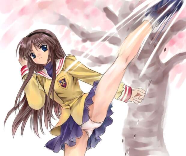 Tomoyo Sakagami Hentai Exposed: Clannad's Busty Schoolgirl XXX Adventures Guide - pic 6