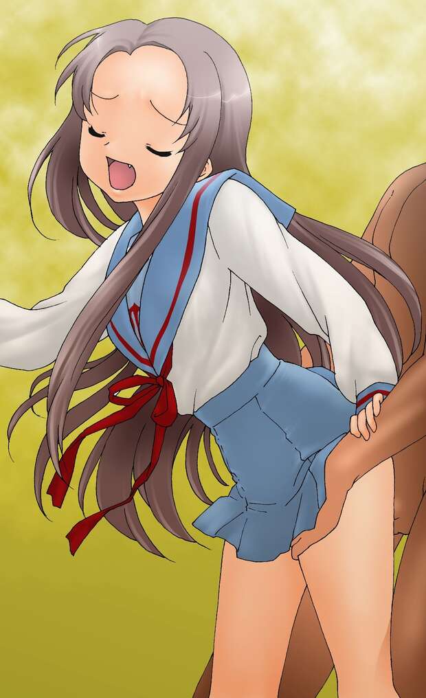 Tsuruya Hentai Unleashed: Erotic Secrets from Haruhi Suzumiya Parody - pic 8