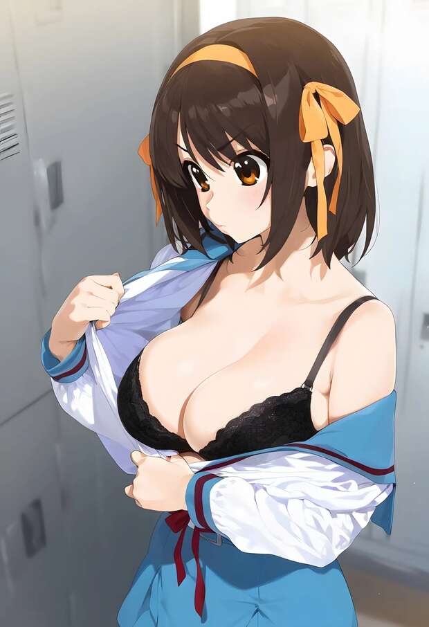 Haruhi Suzumiya Hentai Exposed: Lewd Secrets from The Melancholy Universe - pic 1