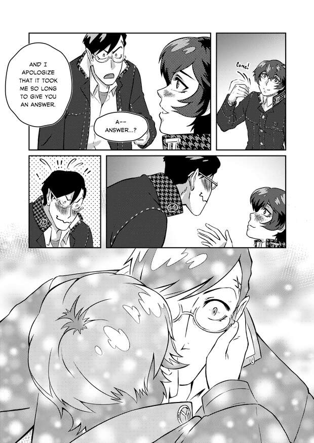 Kanji Tatsumi Hentai: Tomboy Crossdressing XXX in Persona 4 Parody - pic 4