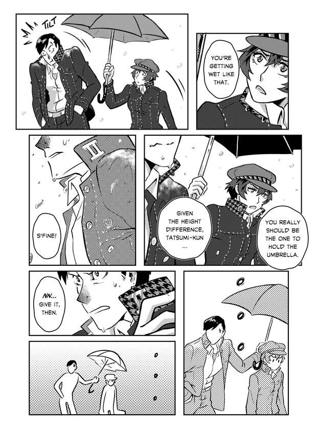 Kanji Tatsumi Hentai: Tomboy Crossdressing XXX in Persona 4 Parody - pic 8