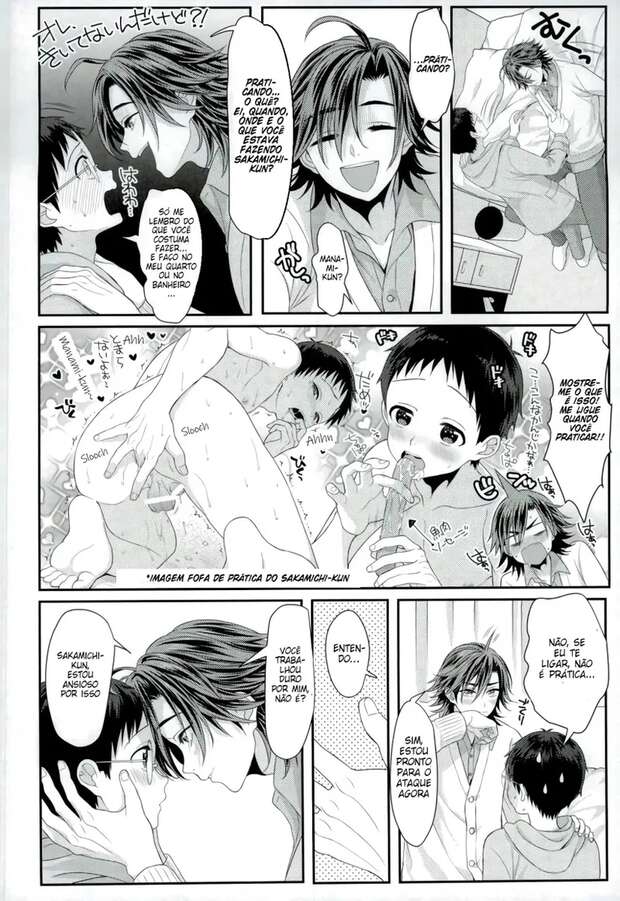 Sakamichi Onoda Hentai Exposed: Yaoi Biking XXX from Yowamushi Pedal - pic 1