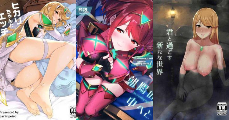 Pyra Hentai: Xenoblade Chronicles 2's Fiery Aegis in XXX Blade Ecstasy