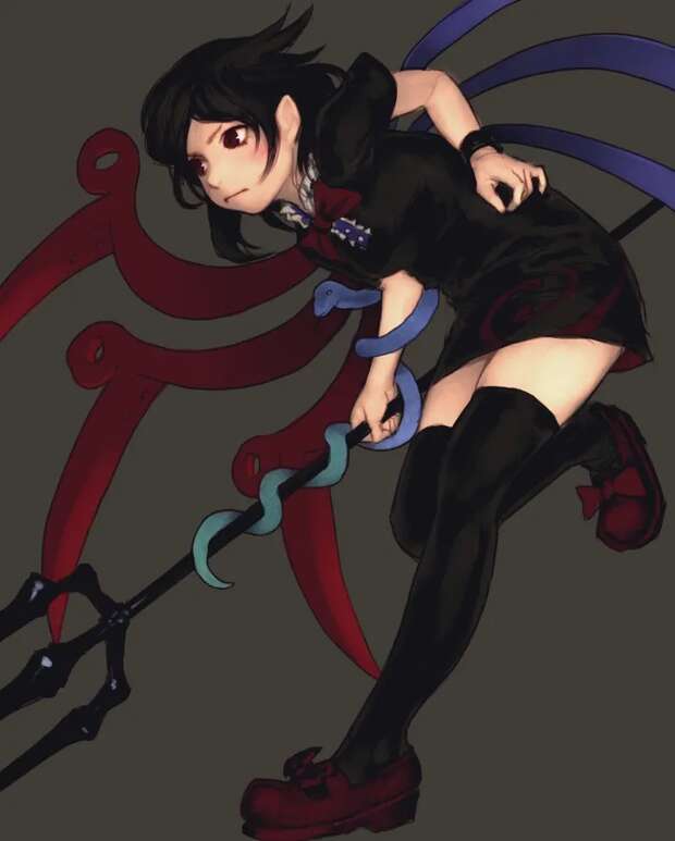 Yamame Kurodani Hentai: Touhou's Spider Girl in Bondage & Big Breast Ecstasy - pic 3