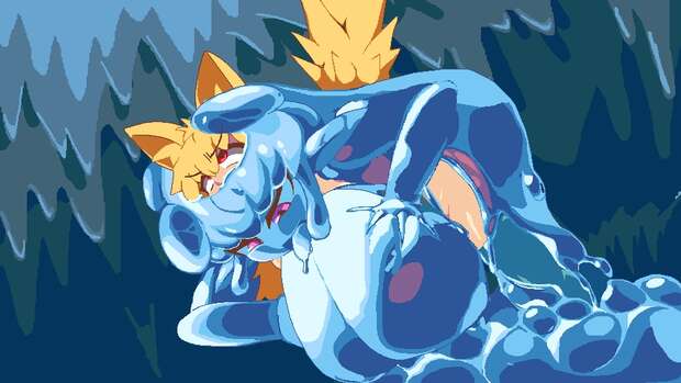 Wakasagihime Hentai Exposed: Touhou Mermaid's Big Breasts & Monster Girl XXX Adventures - pic 9