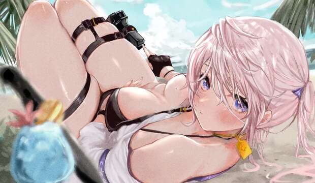 Ferry Hentai from Granblue Fantasy: XXX Adventures, Big Breasts & Erotic Secrets - pic 1