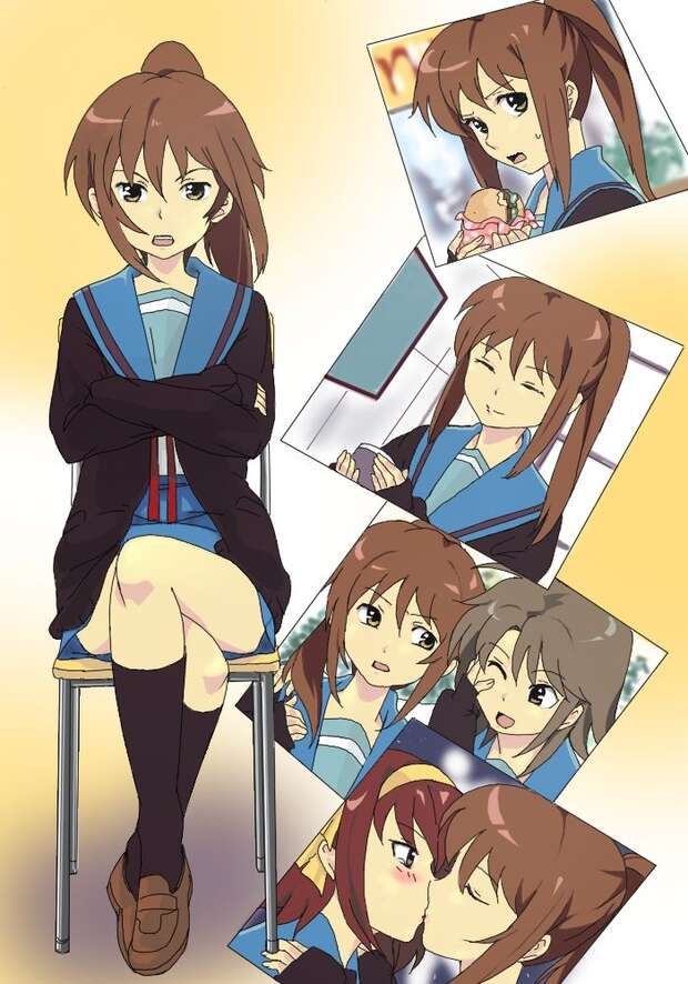 Kyonko Hentai Unleashed: Gender Bender Lust in Haruhi Suzumiya Parody - pic 6
