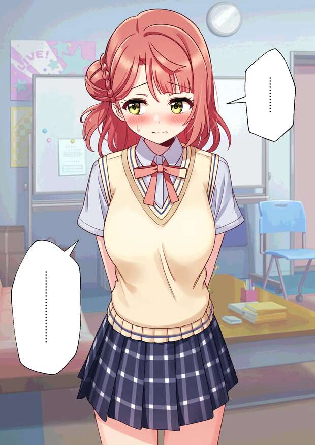 Yu Takasaki Hentai Exposed: Lewd Yuri Idol Pleasures in Love Live Nijigasaki pic 2