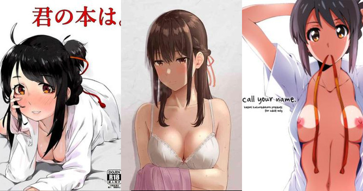 Taki Tachibana Hentai Exposed: Body Swap XXX in Kimi no Na wa. Ecstasy Guide