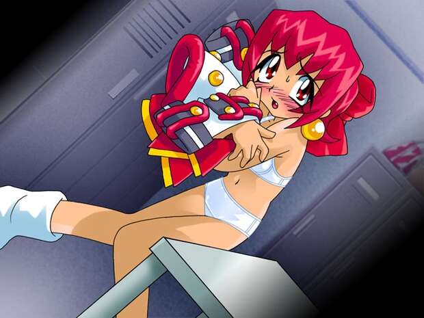 Sally Yoshinaga Hentai Exposed: Lewd Secrets from Brave Express Might Gaine pic 7