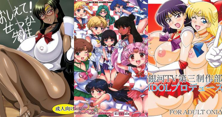 Sailor Pluto Hentai: Lewd Magical Girl XXX Adventures in Sailor Moon Parody