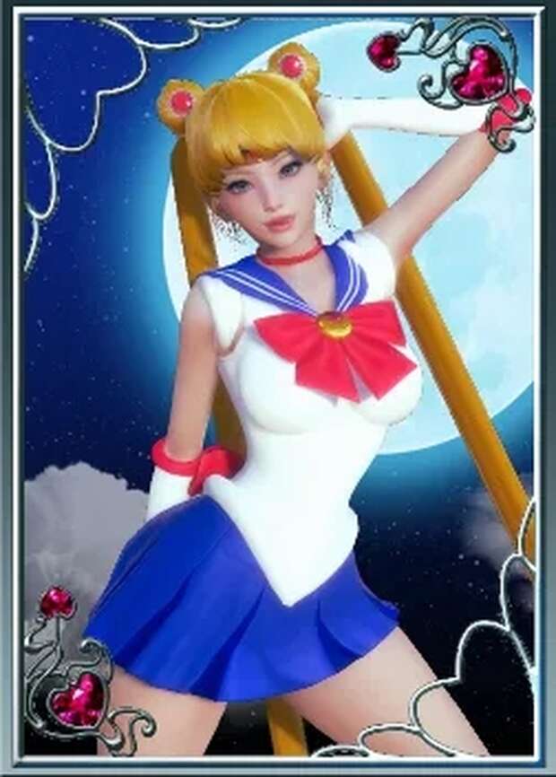 Sailor Pluto Hentai: Lewd Magical Girl XXX Adventures in Sailor Moon Parody - pic 2