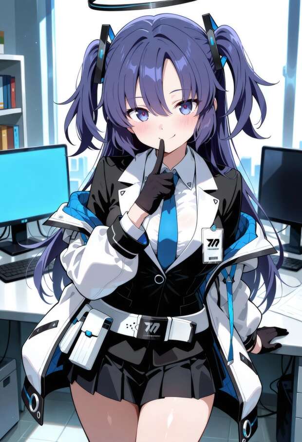 Yuuka Hayase Hentai Exposed: Blue Archive's Twintail Bunny Girl XXX Secrets pic 7