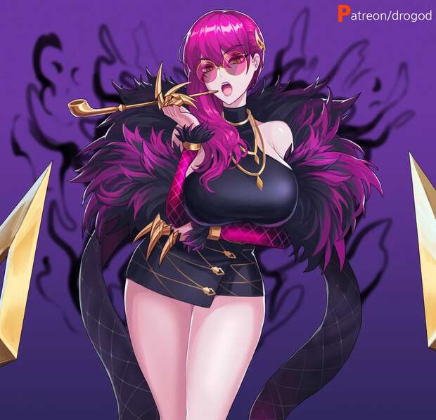 Evelynn Hentai: League of Legends Demoness in Uncensored XXX Ecstasy pic 1