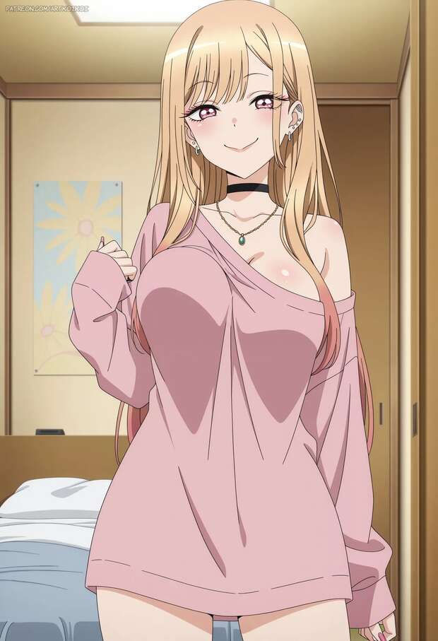 Marin Kitagawa Hentai Exposed: Lewd Cosplay Secrets in My Dress-Up Darling - pic 3