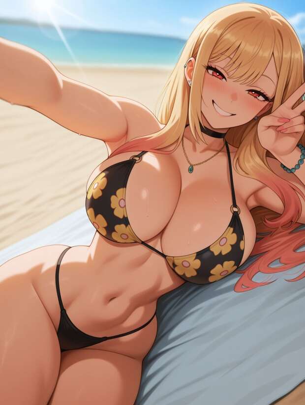 Marin Kitagawa Hentai Exposed: Lewd Cosplay Secrets in My Dress-Up Darling - pic 8