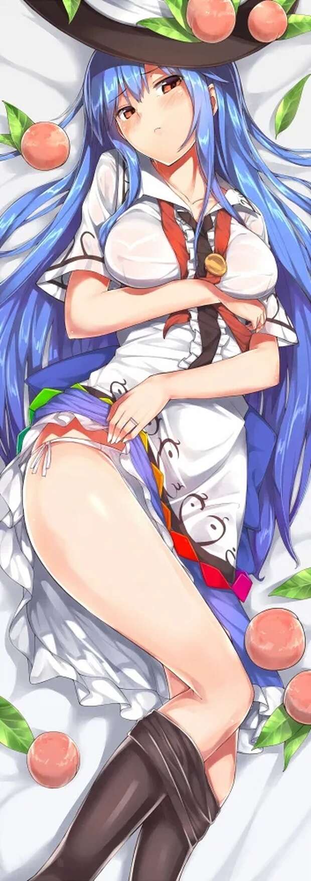 Tenshi Hinanai Hentai: Touhou Project's Celestial Slut in XXX Rapture - pic 1