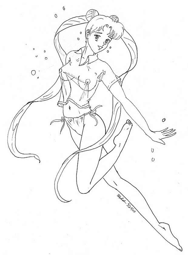 Sailor Chibi Moon Hentai: Lewd Magical Girl Parodies & XXX Adventures - pic 6