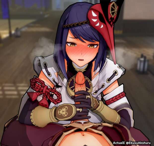 Dehya Hentai Uncovered: Genshin Impact's Fierce Warrior in Erotic XXX Tales - pic 6