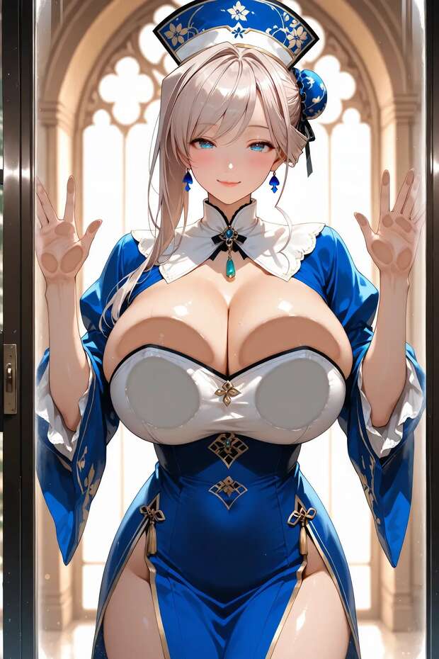 Musashi Hentai Uncovered: Kantai Collection's Busty Yamato in XXX Shipgirl Ecstasy pic 1