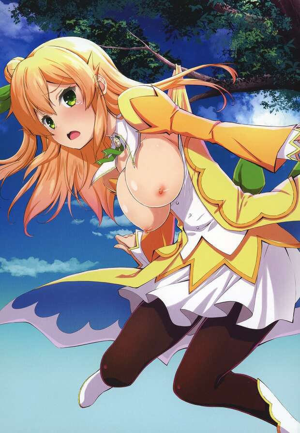 Momo Chiyoda Hentai Exposed: Demon Girl's Yuri Pleasures in Machikado Mazoku - pic 4