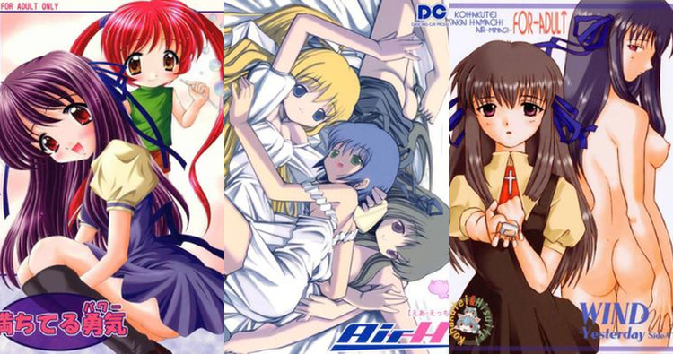 Minagi Tohno Hentai Exposed: Lewd Air Parody Secrets & XXX Scenes