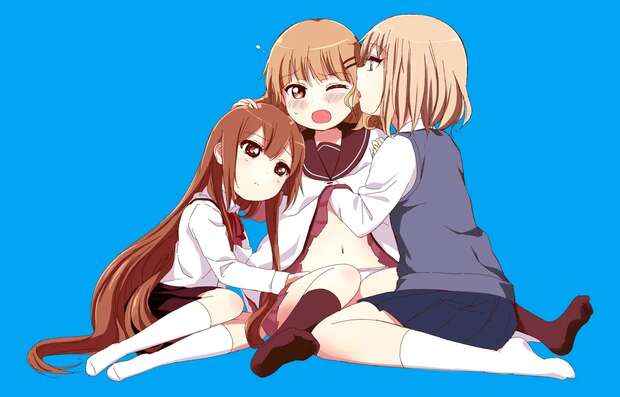 Ayano Sugiura Hentai Exposed: Yuri Ecstasy in YuruYuri's Lewd World - pic 6