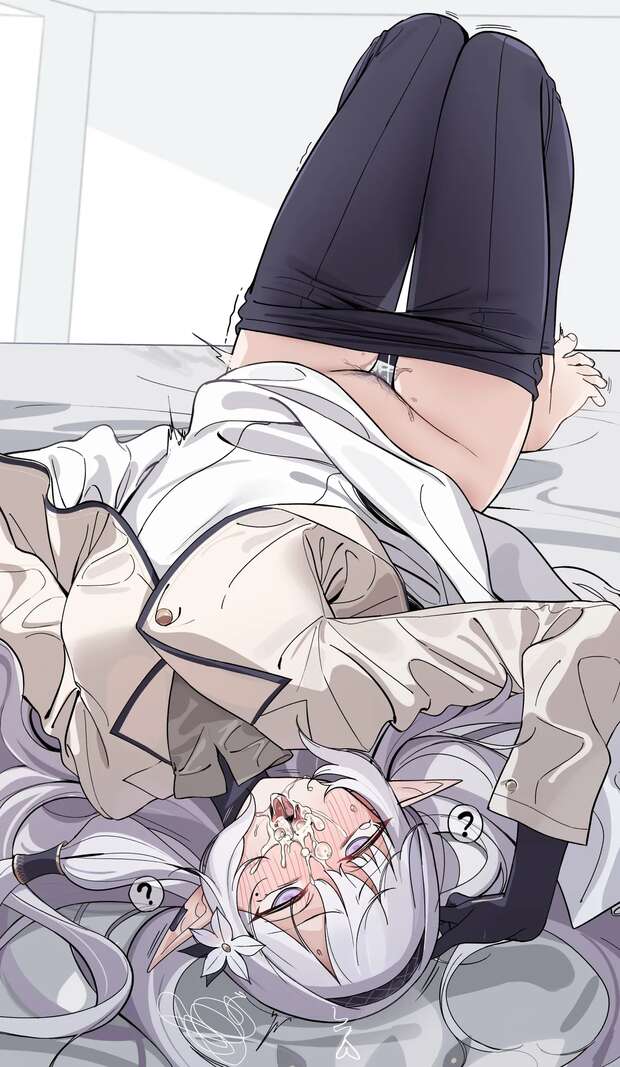 Himari Akeboshi Hentai: Blue Archive Elf's XXX Blowjobs & Anal Secrets - pic 7