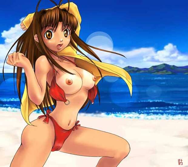 Mutsumi Otohime Hentai Exposed: Love Hina's Voluptuous Vixen in XXX Ecstasy pic 4