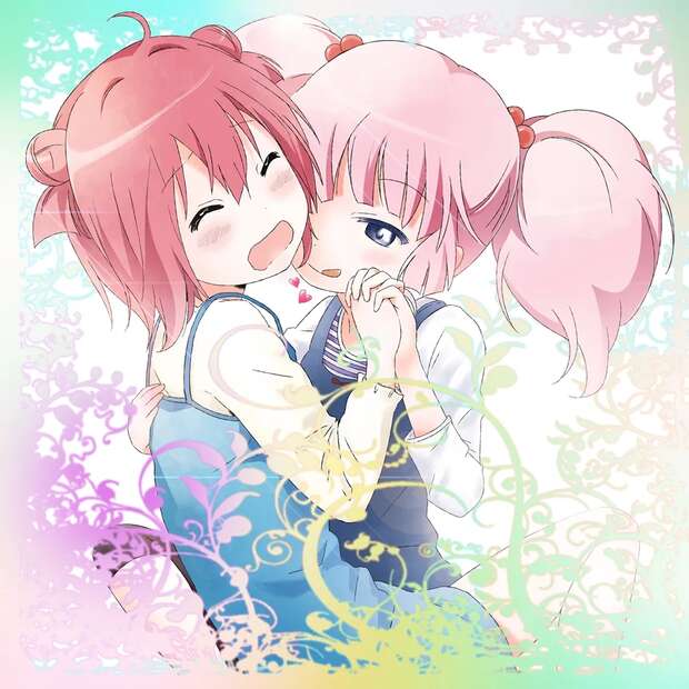 Sakurako Ohmuro Hentai Exposed: Yuri Bliss & Bondage in Yuruyuri Parody pic 10