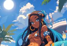 Nessa Hentai Unleashed: Pokemon's Dark-Skinned Gym Leader in XXX Ecstasy