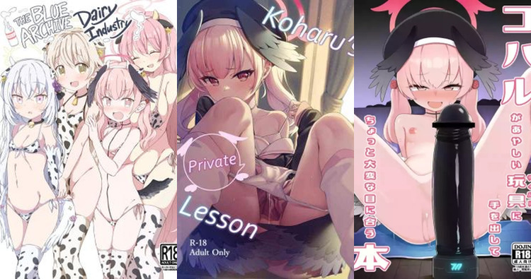 Koharu Shimoe Hentai Exposed: Blue Archive Loli's XXX Secrets & Erotic Tales