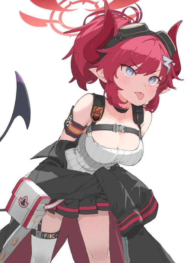 Megu Shimokura Hentai: Blue Archive's Busty Demon Girl XXX Guide - pic 8