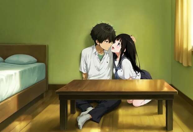 Houtarou Oreki Hentai: Erotic Hyouka Mysteries Uncovered XXX Guide - pic 9