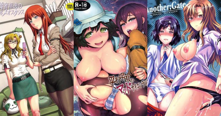 Moeka Kiryuu Hentai Exposed: Steins;Gate's Glasses Girl in XXX Ecstasy