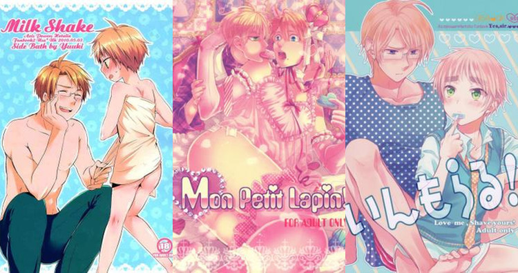 England Hentai in Axis Powers Hetalia: Yaoi Anal & Crossdressing XXX Guide