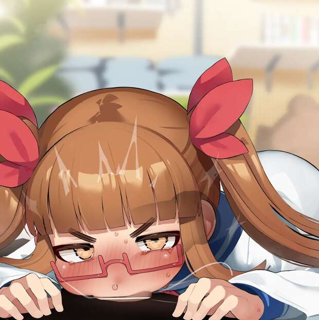 Akiha Ikebukuro Hentai Exposed: Idolmaster's Dark-Skinned Twintail Seductress - pic 2