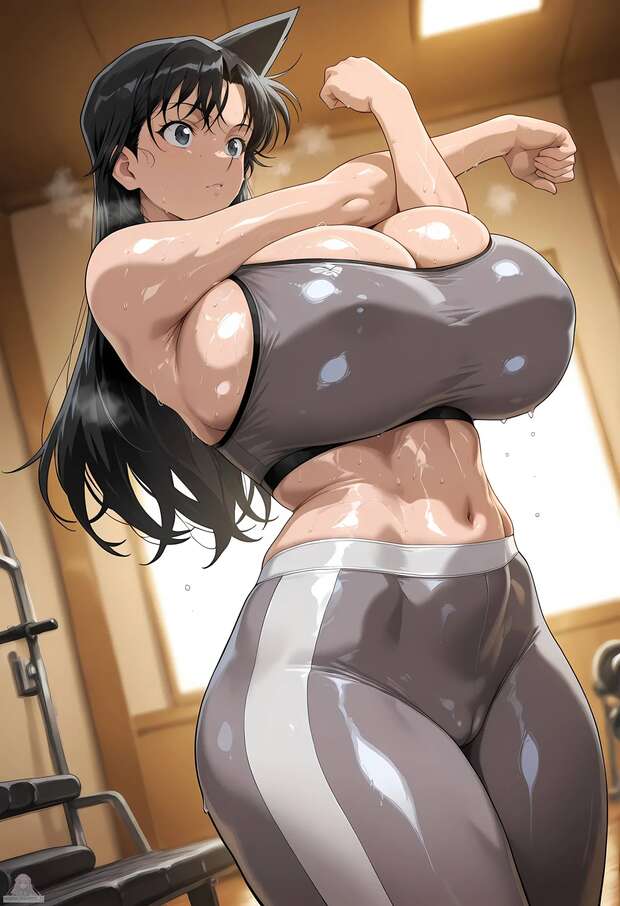 Ran Mouri Hentai Exposed: Incest, Yuri & Big Breasts in Detective Conan - pic 9