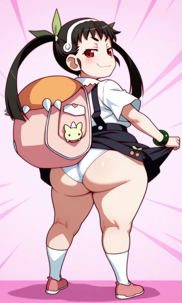 Mayoi Hachikuji Hentai: Erotic Bakemonogatari Lost Girl XXX Guide - pic 3