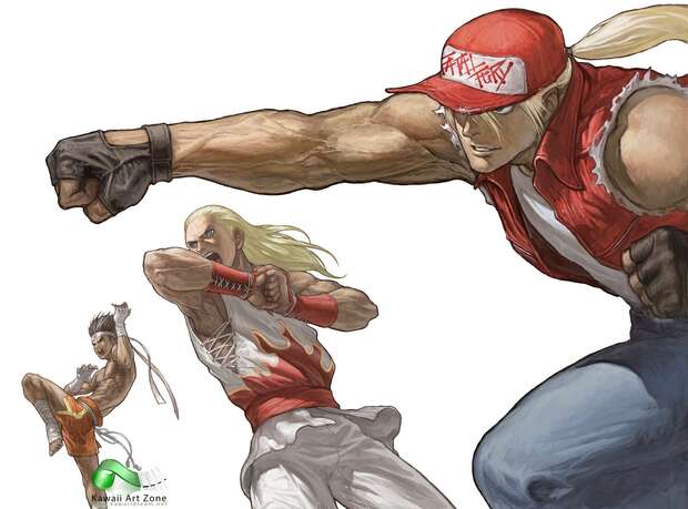 Terry Bogard Hentai Exposed: Fatal Fury XXX Parodies with Big Breasts & Group Sex - pic 2