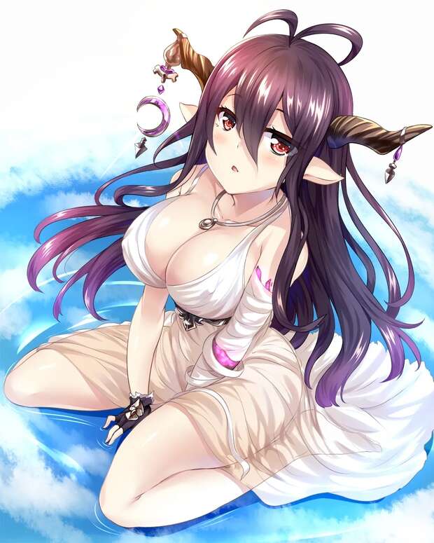 Danua Hentai Uncovered: Granblue Fantasy Demon Girl's Big Breasts XXX Guide - pic 7