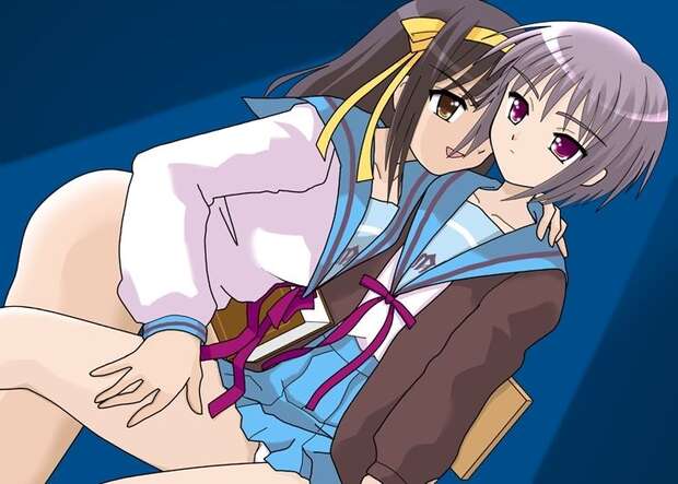 Yuki Nagato Hentai Exposed: Lewd Secrets from Haruhi Suzumiya Universe - pic 7