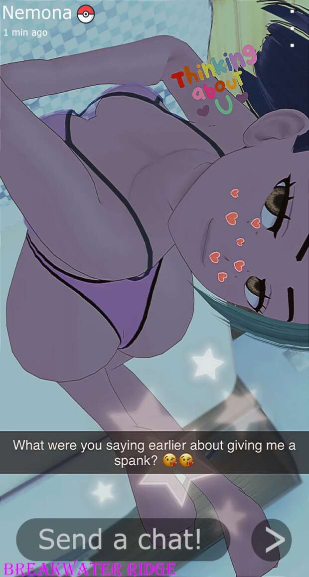 Nemona Hentai Uncovered: Pokémon Trainer's Big Breasts & Pegging XXX Guide - pic 3