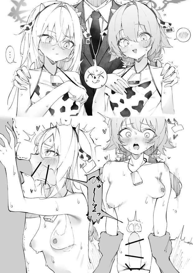 Azusa Shirasu Hentai Exposed: Blue Archive's Naughty Loli Secrets and XXX Delights - pic 2