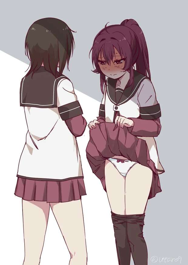 Himawari Furutani Hentai Exposed: Yuri Ecstasy from Yuruyuri XXX - pic 6