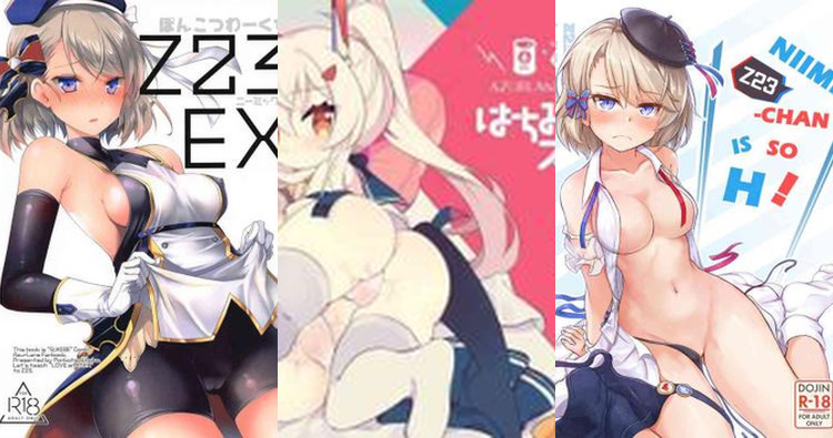 Z23 Hentai Uncovered: Azur Lane's Twintail Destroyer in XXX Ecstasy