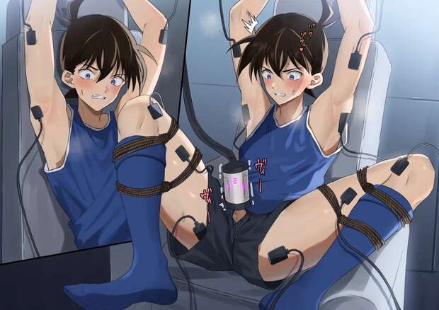 Shinichi Kudo Hentai Guide: Detective Conan's Yaoi & Anal XXX Secrets - pic 1