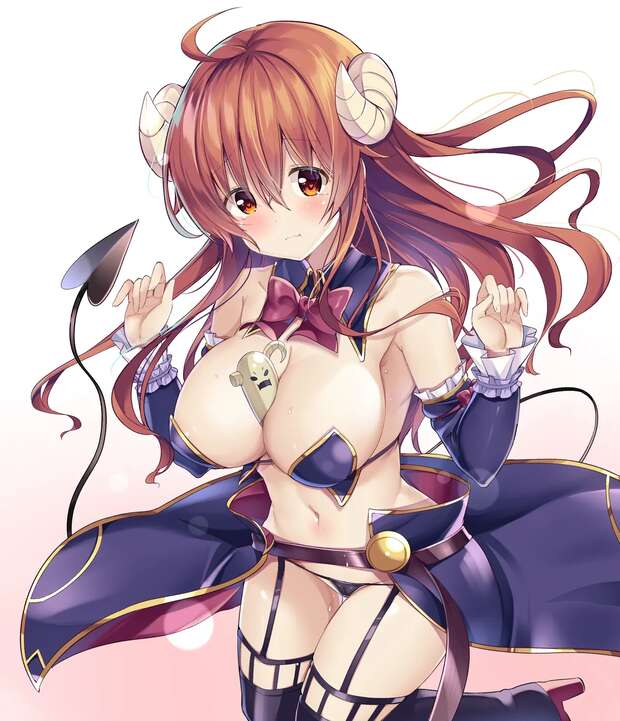 Yuko Yoshida Hentai Exposed: Demon Girl's Yuri Ecstasy in Machikado Mazoku - pic 3