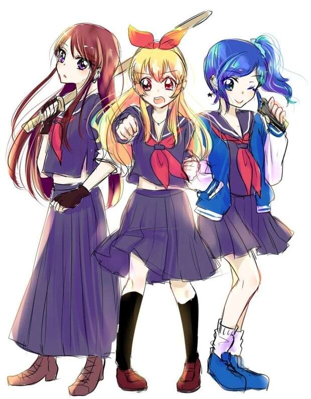 Akari Oozora Hentai Uncovered: Aikatsu Idol's Defloration, Ahegao & Group XXX Ecstasy - pic 7